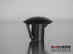 Alfa Romeo 4C Front Side Blinker Lights (2) - Crystal Black Finish